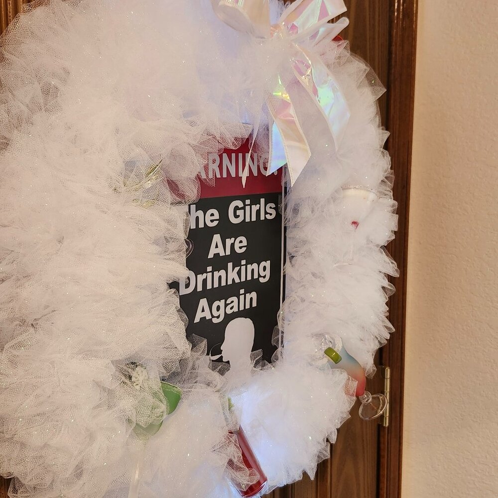 Holiday Wreath (Cocktail) 16" - Picture 3 of 9